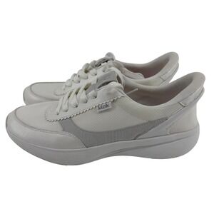 NEW Kizik Paris Hands Free Women's White Sneakers Shoes Slip On Comfort Size 9.5